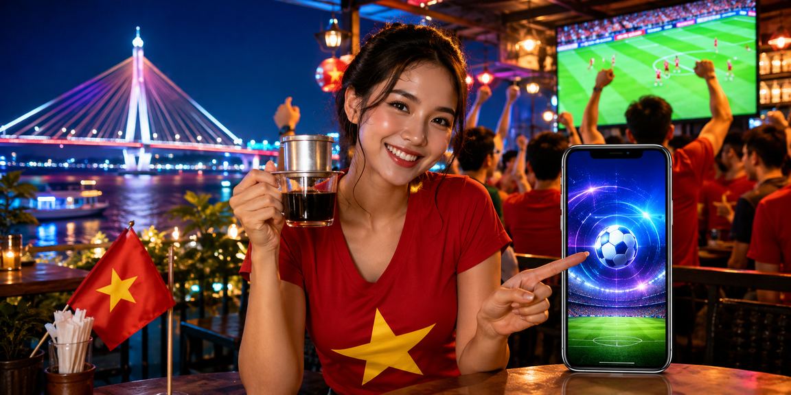 Người dùng Cần Thơ đăng ký tài khoản cá cược trực tuyến bên ly cà phê buổi sáng
