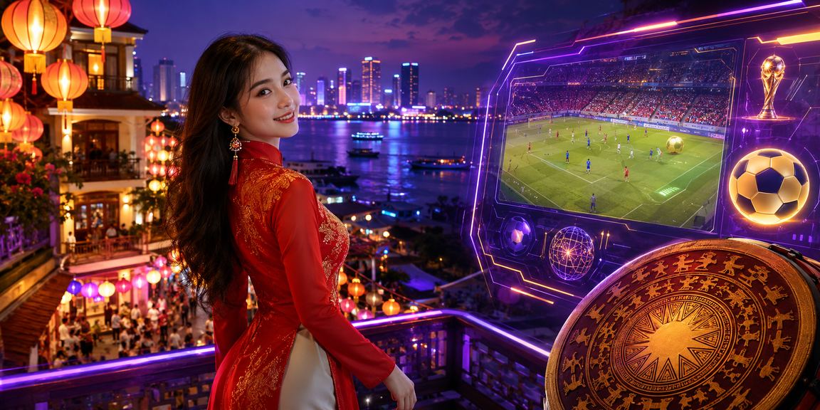 Người chơi esports cá cược tại Hà Nội trong trang phục áo dài truyền thống